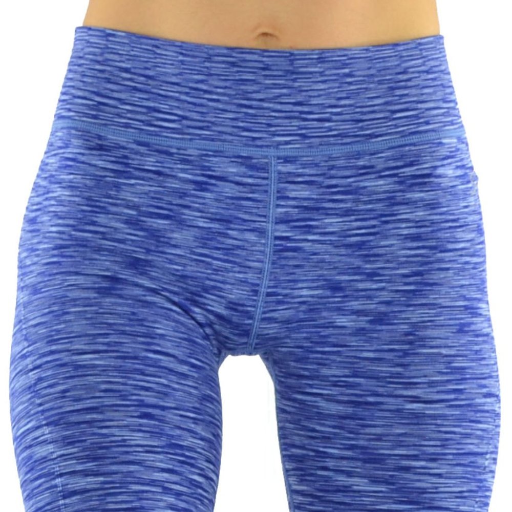 Two Tone Yoga Dry-Fit Workout Capris - Picture 4 of 7